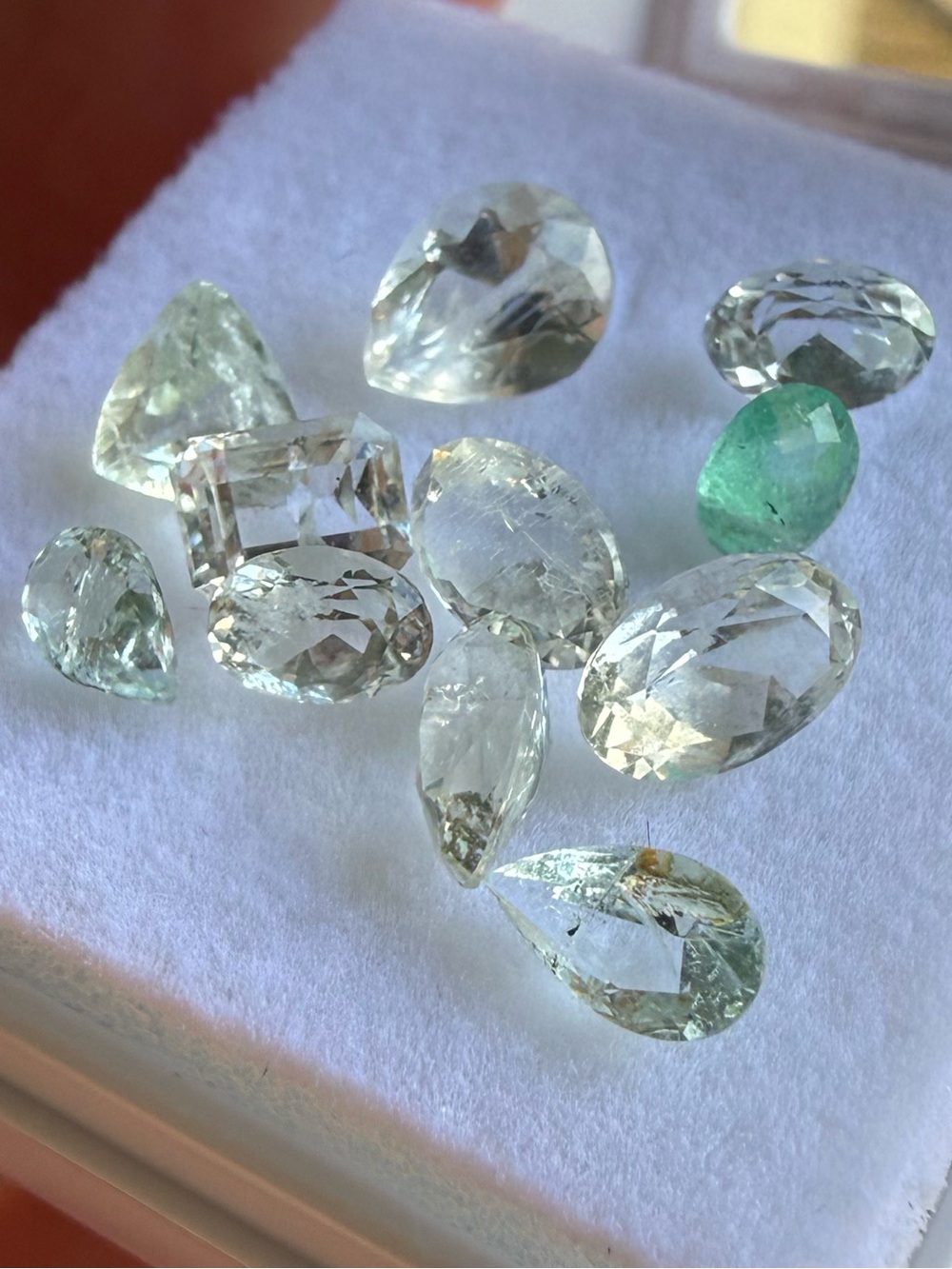 Beryl Loose Natural Gemstones Parcel Bundle Lot - Picture 9 of 17